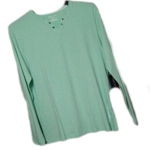 Techni-Cole 💚 Slim-Fit Mobility Knit Shirt L